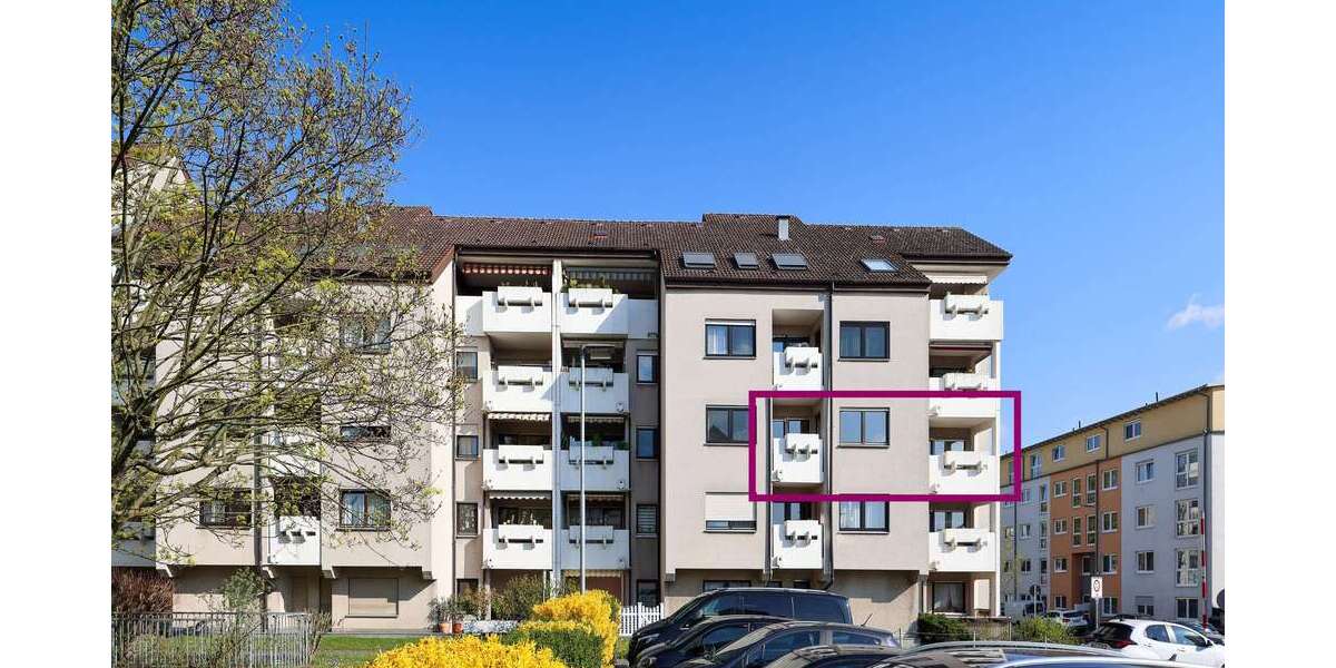 Etagenwohnung Mannheim-Rheinau Rheinau - 4 Zimmer, 99 m&sup2;, 319.000&euro; | Angebot:25940168