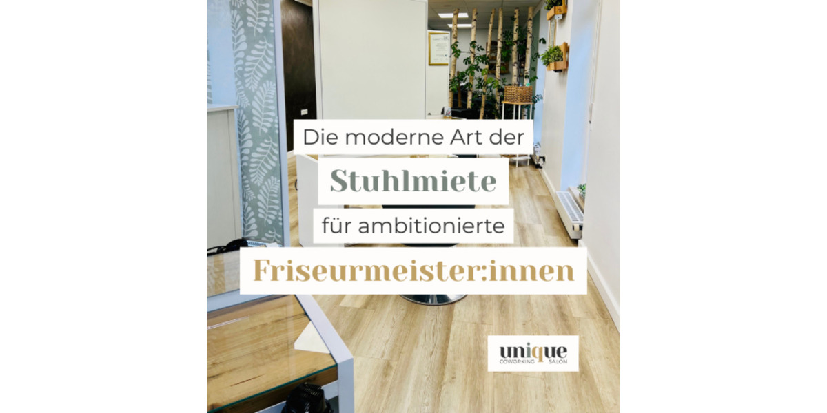 Heppenheim Stuhlmiete - Friseursalon - Co-Working Salon zimmer