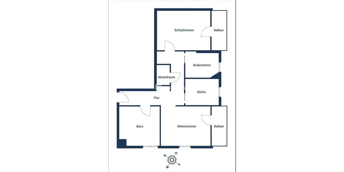 Dachgeschoßwohnung Leimen - 3 Zimmer, 89 m&sup2;, 1.100&euro; | Angebot:24571977