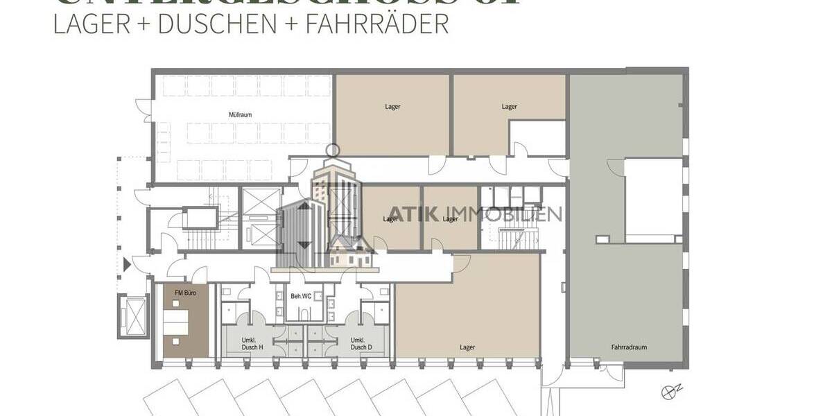 ATIK: High-End-Bürofläche im repräsentativen Erdgeschoss-provisionsfrei - Gewerbeobjekt Mannheim / Schwetzingerstadt Oststadt Oststadt | Angebot:26267356