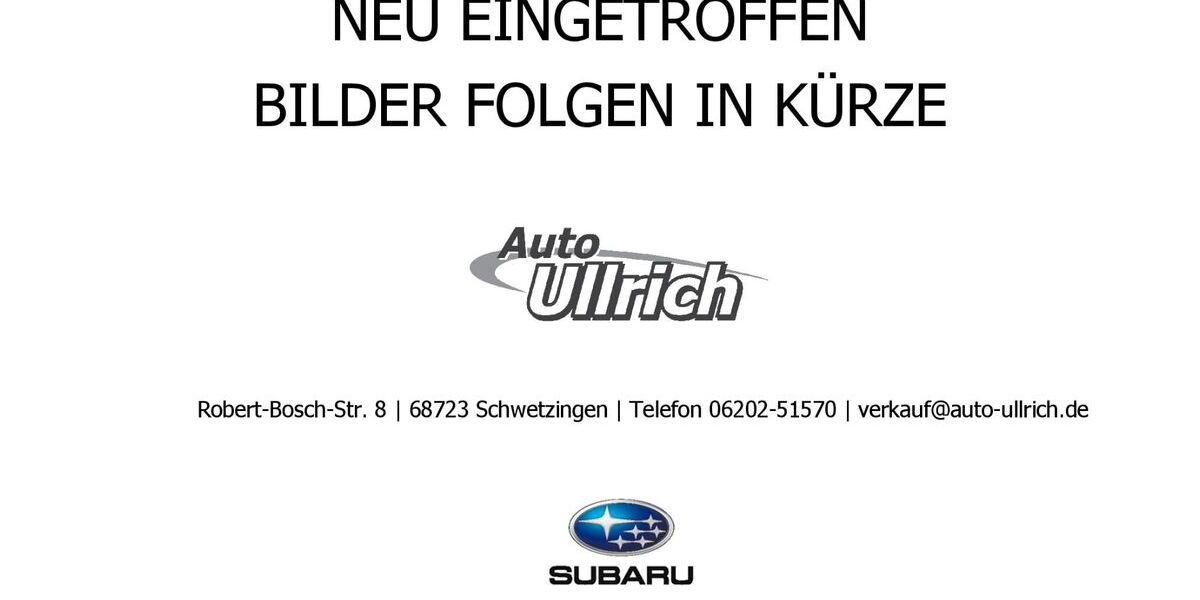 Subaru Crosstrek 11.000 km 30.950 &euro; Schwetzingen 68723