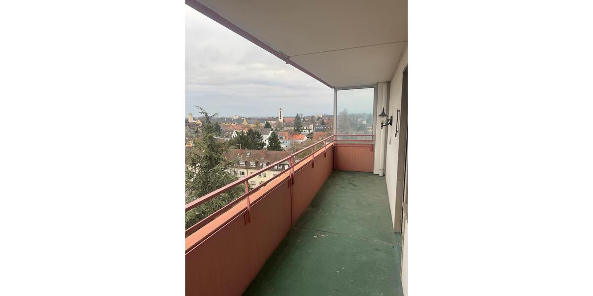 Moderne 2 Zimmer Wohnung im 7.OG in Lu Gartenstadt 2 zimmer