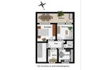 Etagenwohnung Mannheim Gartenstadt - 3 Zimmer, 77 m&sup2;, 1.200&euro; | Angebot:26265557