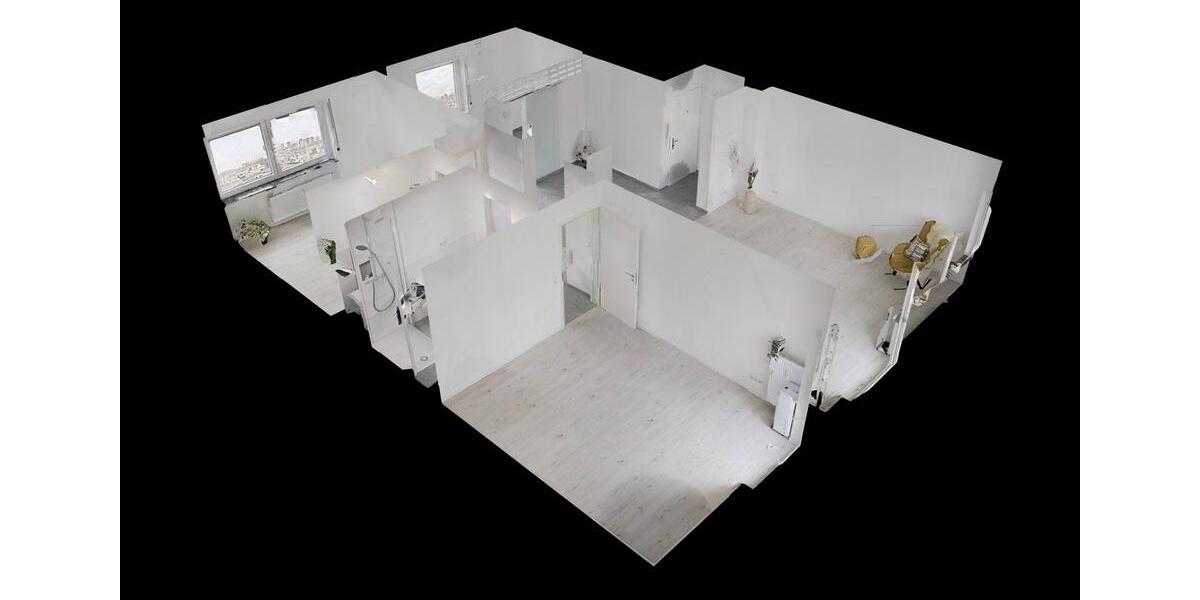 **Frisch modernisiert: Schicke und intelligent geschnittene 3-Zimmer-Wohnung mit BALKON** 3 zimmer