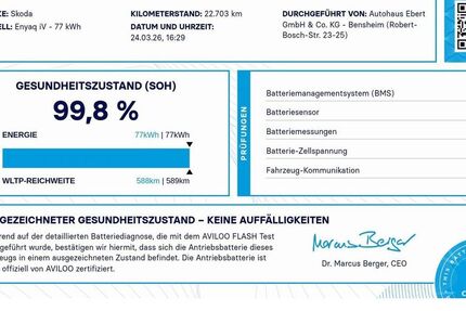 Skoda Enyaq 22.700 km 48.690 &euro; Bensheim 64625