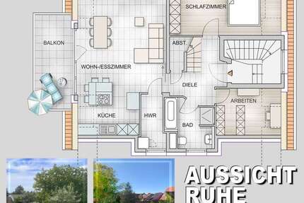 Wohnung Mannheim Hochstätt - 5 Zimmer, 110 m&sup2;, 582.500&euro; | Angebot:26003959