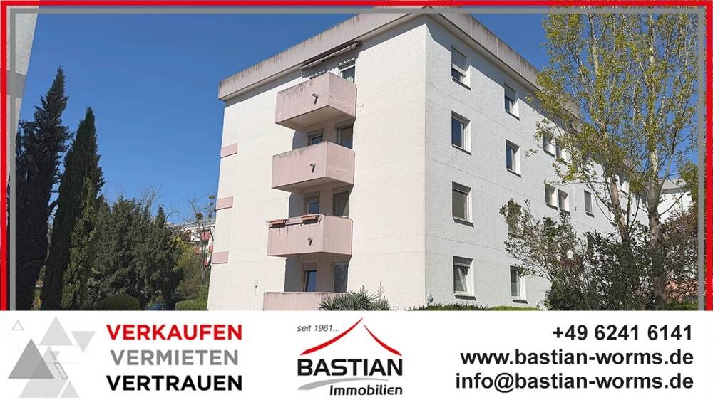 Etagenwohnung Worms Neuhausen - 3 Zimmer, 88 m&sup2;, 169.000&euro; | Angebot:26291468