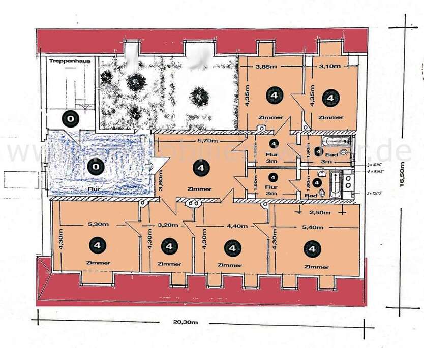 Wohnung zum Mieten in Worms 1.250 € 160 m²