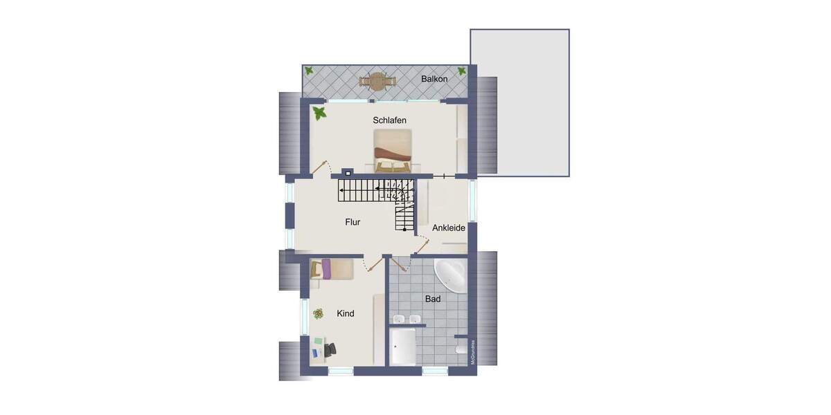 Teil möbliertes Einfamilienhaus mit gehobener Ausstattung, Carport und Garage 4 zimmer