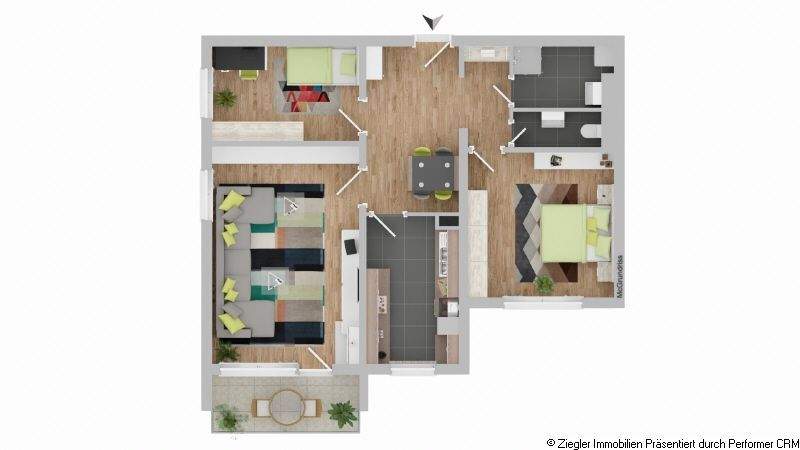 Etagenwohnung Edingen-Neckarhausen Edingen - 3 Zimmer, 82 m&sup2;, 250.000&euro; | Angebot:25800881
