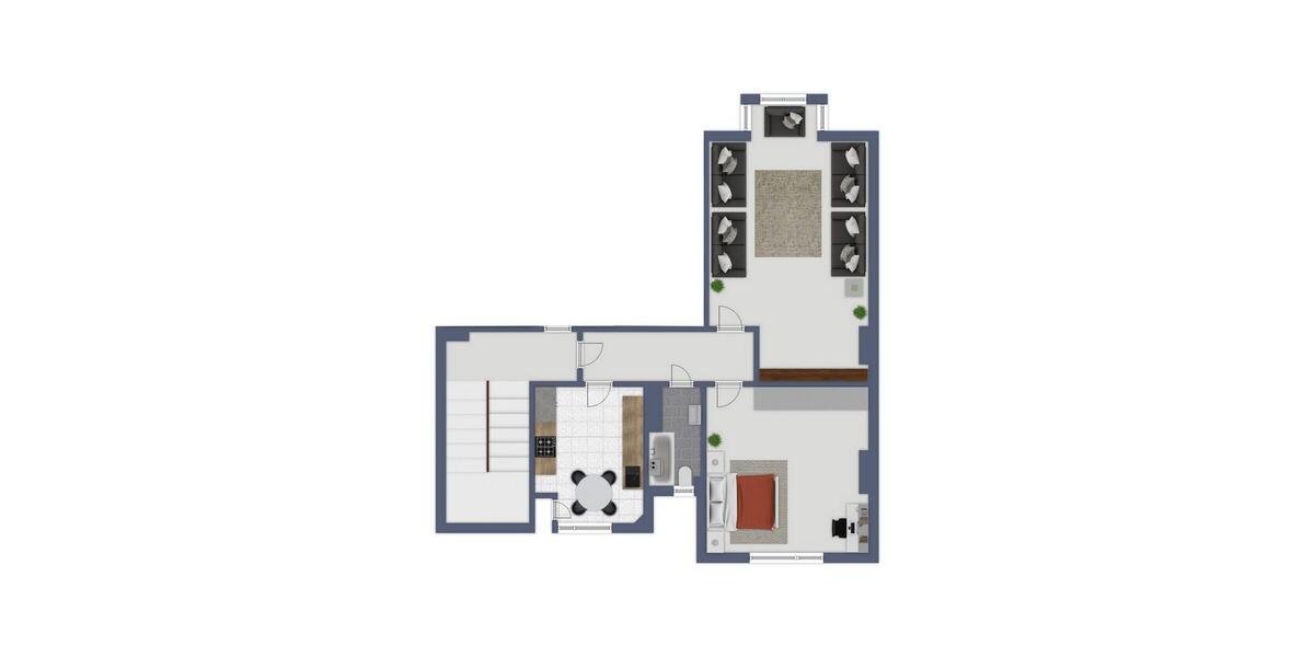 Etagenwohnung Ludwigshafen am Rhein Ludwigshafen-Hemshof - 2 Zimmer, 85 m&sup2;, 187.000&euro; | Angebot:26580280