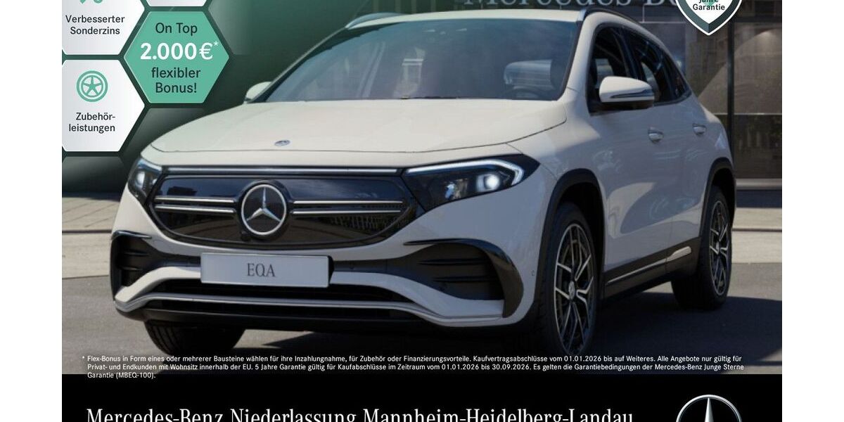 Mercedes-Benz EQA 23.916 km 40.890 &euro; Mannheim 68165