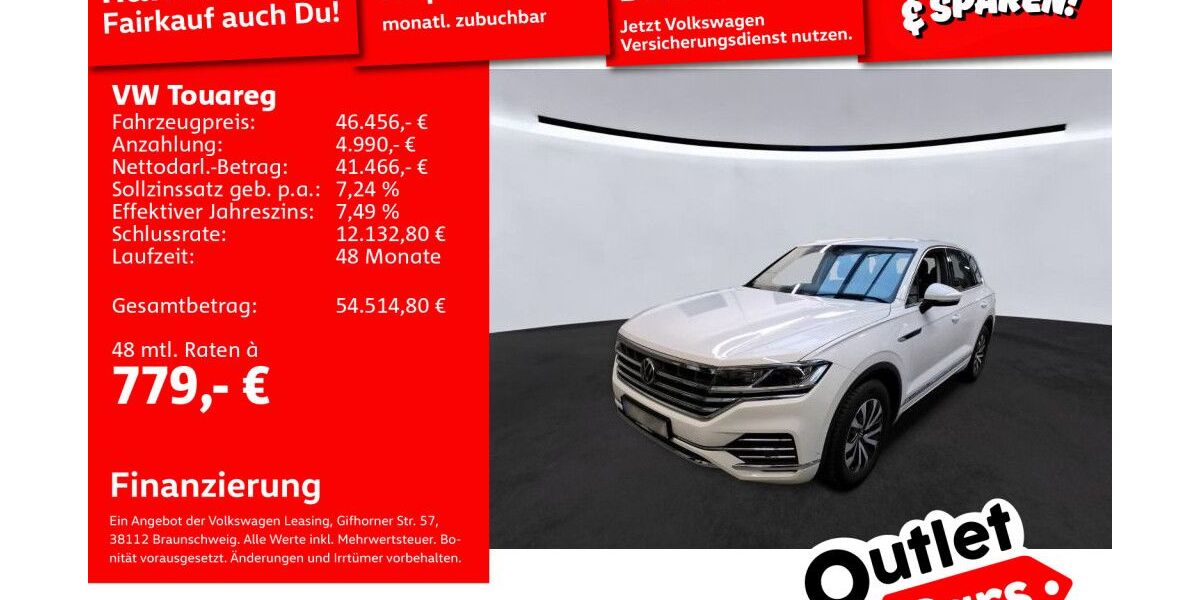 VW Touareg 24.707 km 45.991 &euro; Mannheim 68309