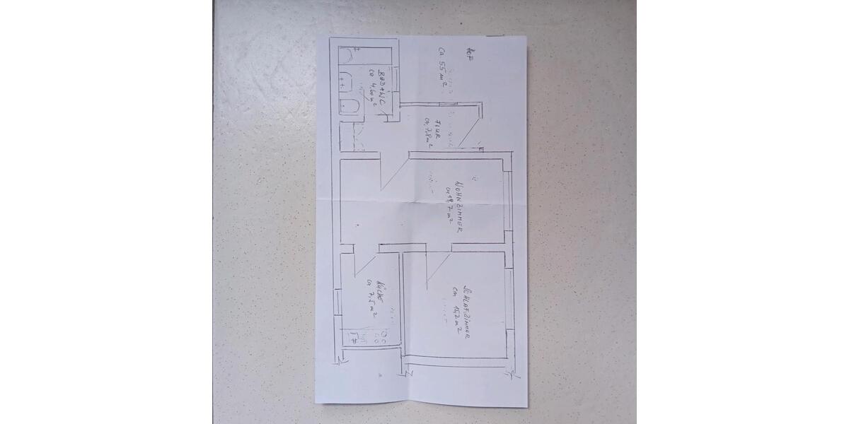 Erdgeschoßwohnung Schriesheim - 1 Zimmer, 55 m&sup2;, 650&euro; | Angebot:25376662