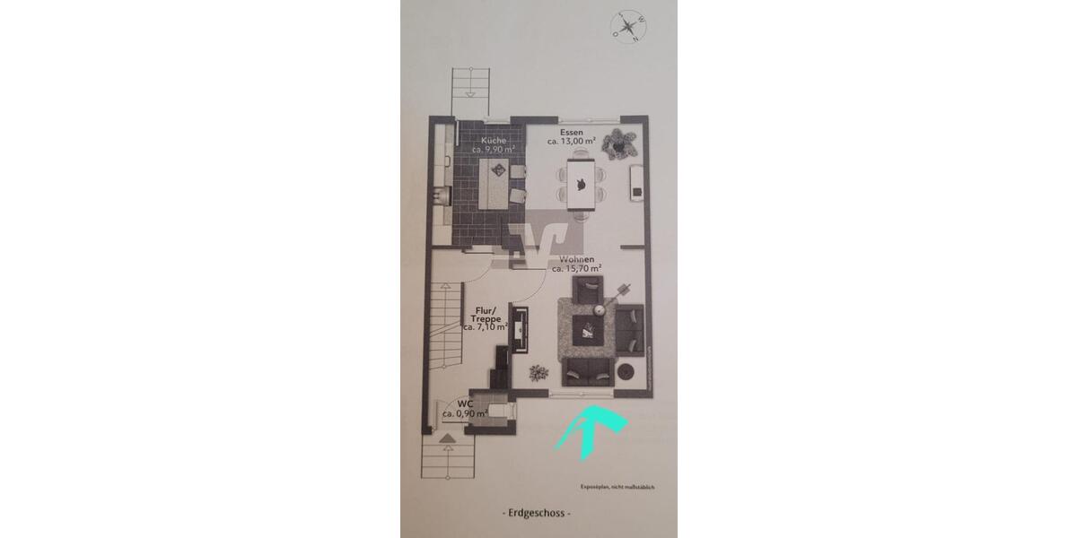 Etagenwohnung Mannheim Gartenstadt - 2 Zimmer, 16 m&sup2;, 450&euro; | Angebot:25269532