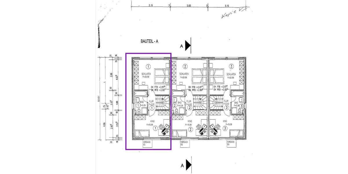 Reihenendhaus Wiesloch - 7 Zimmer, 163 m&sup2;, 650.000&euro; | Angebot:25906560