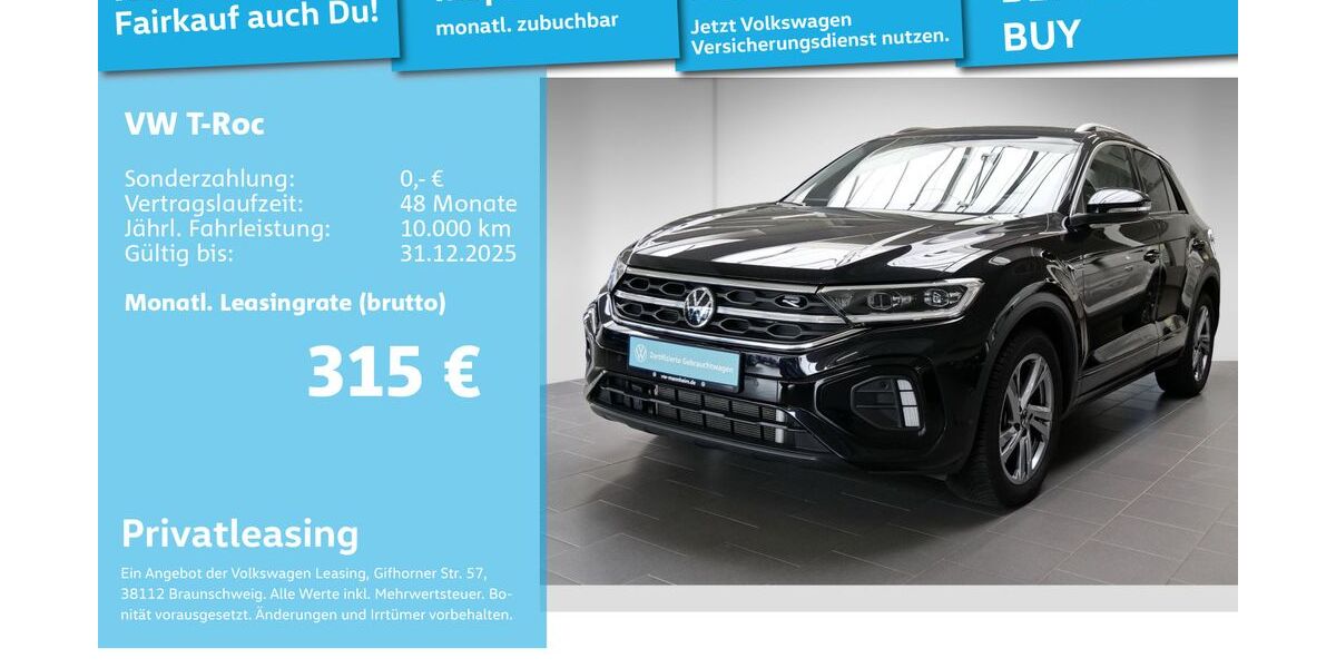 VW T-Roc 26.203 km 28.999 &euro; Mannheim 68309