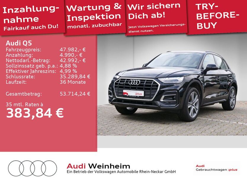 Audi Q5 33.651 km 46.499 € Weinheim 69469