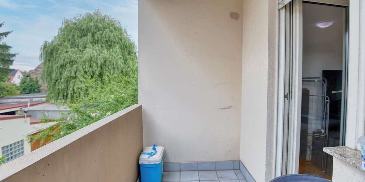 Praktisch geschnittene 2-Zimmer-Wohnung an der Grenze zur Gartenstadt mit Balkon und Stellplatz - Terrassenwohnung Mannheim Gartenstadt | Angebot:27280338