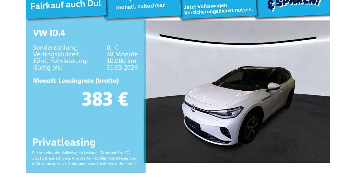 VW ID.4 64.037 km 29.197 &euro; Mannheim 68309