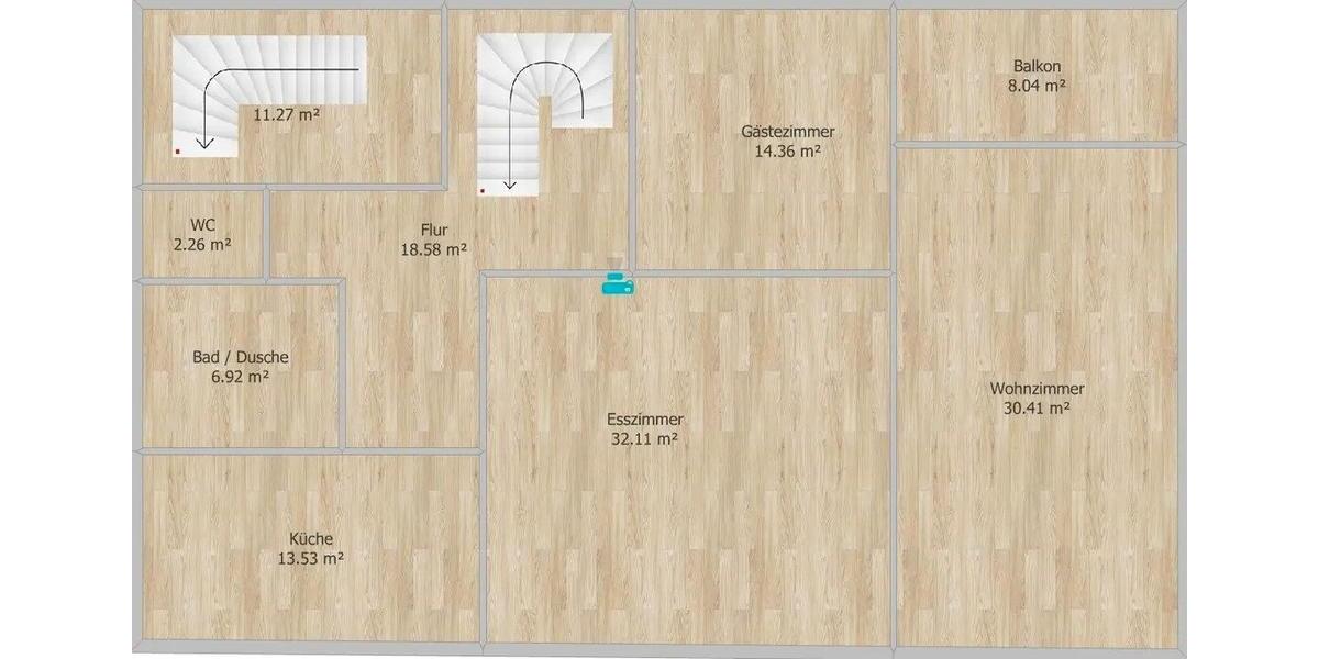 Maisonettenwohnung Eppelheim - 6 Zimmer, 204 m&sup2;, 2.400&euro; | Angebot:26279727