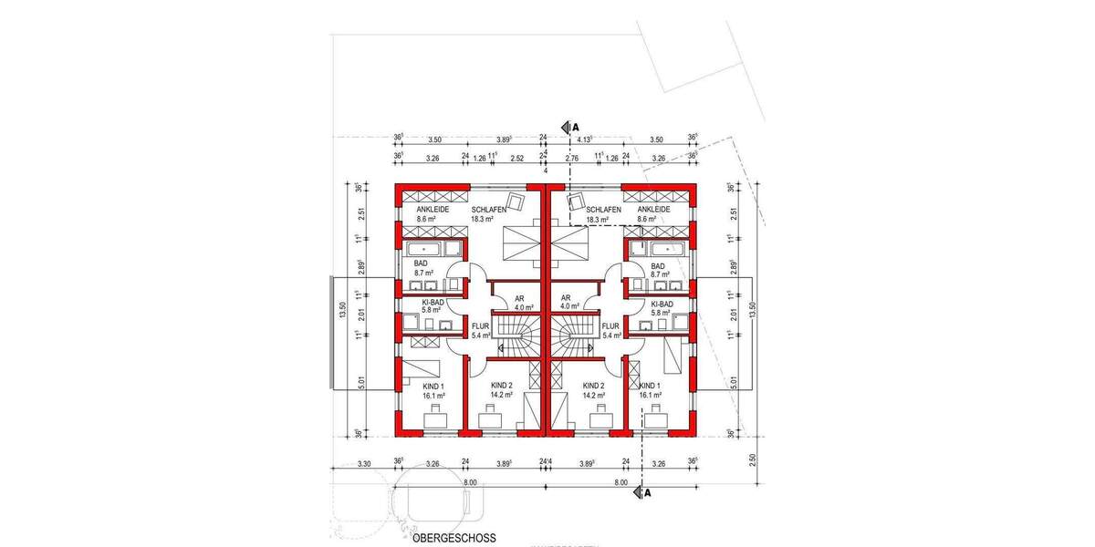 Doppelhaushälfte Laudenbach - 5 Zimmer, 173 m&sup2;, 799.000&euro; | Angebot:25716932