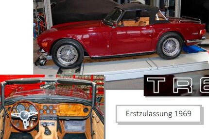 Triumph TR6 63.000 km 39.000 &euro; Einhausen 64683