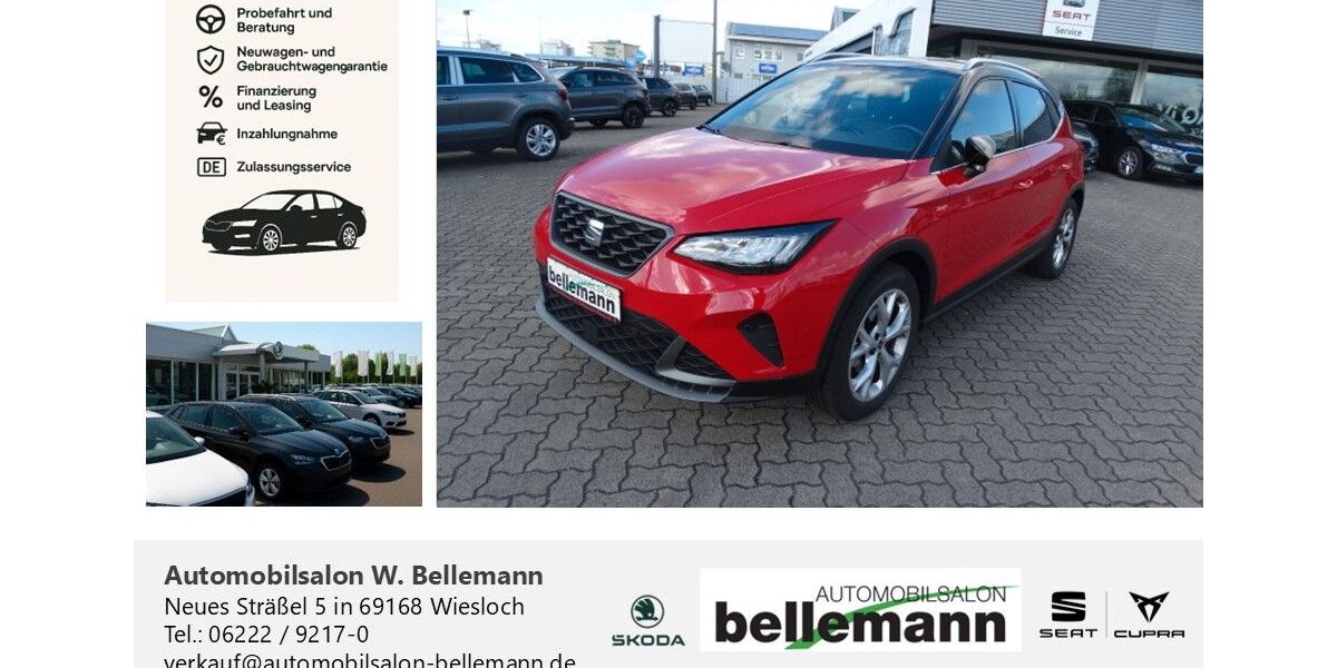 Seat Arona 33.000 km 19.990 &euro; Wiesloch 69168