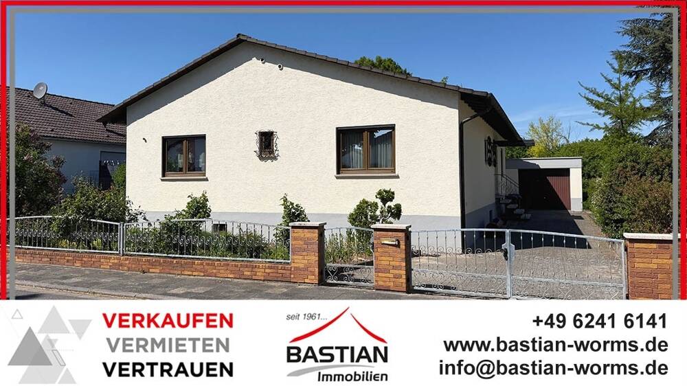Bungalow Worms / Pfeddersheim Pfeddersheim - 4 Zimmer, 135 m&sup2;, 395.000&euro; | Angebot:26488045