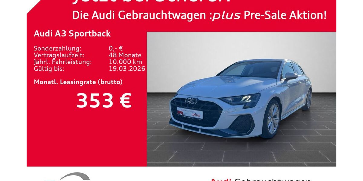 Audi A3 27.784 km 34.749 &euro; Mannheim 68309