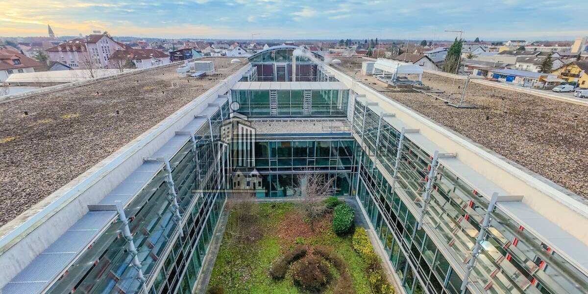 ATIK: Herausragende Architektur x Repräsentative Büroflächen - provisionsfrei - Gewerbeobjekt Schwetzingen | Angebot:26267147