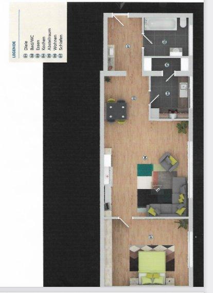 Etagenwohnung Wiesloch - 2 Zimmer, 71 m&sup2;, 195.000&euro; | Angebot:26612758