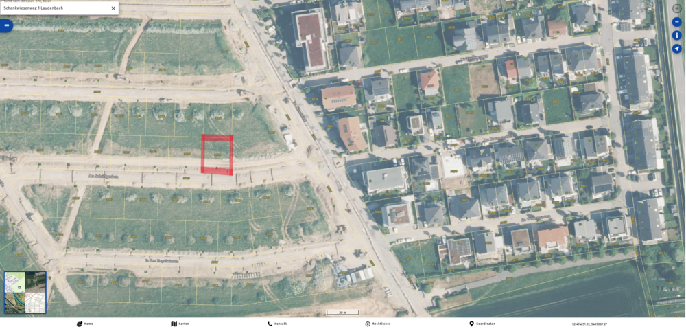 Grundstück Laudenbach - 277.200&euro; | Angebot:26027754