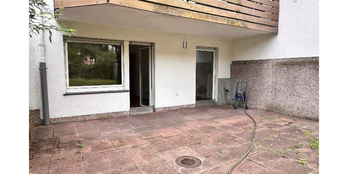 Schwanenstraße: Schnuckelige Wohnung mit Terrasse im Gartengeschoss 1 zimmer