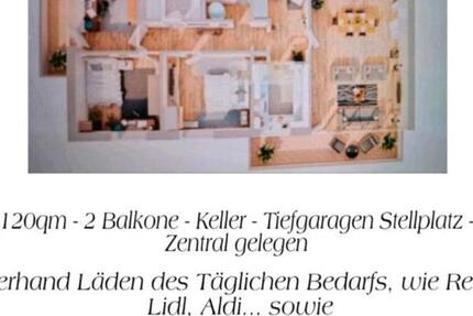 Wohnung Viernheim - 4 Zimmer, 120 m&sup2;, 1.300&euro; | Angebot:25150768