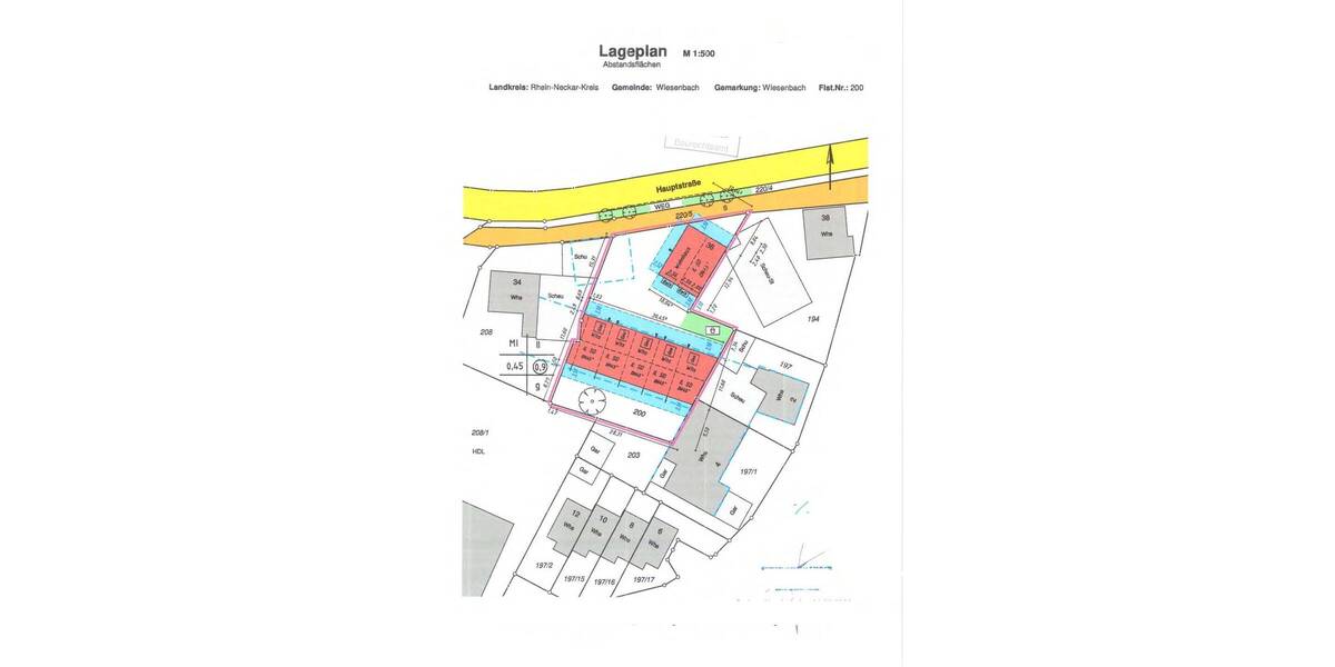 ATIK: Grundstück mit erteilter Baugenehmigung für ein 3 Parteien Mehrfamilienhaus + 5 Reihenhäuser - Grundstück Wiesenbach | Angebot:26267196