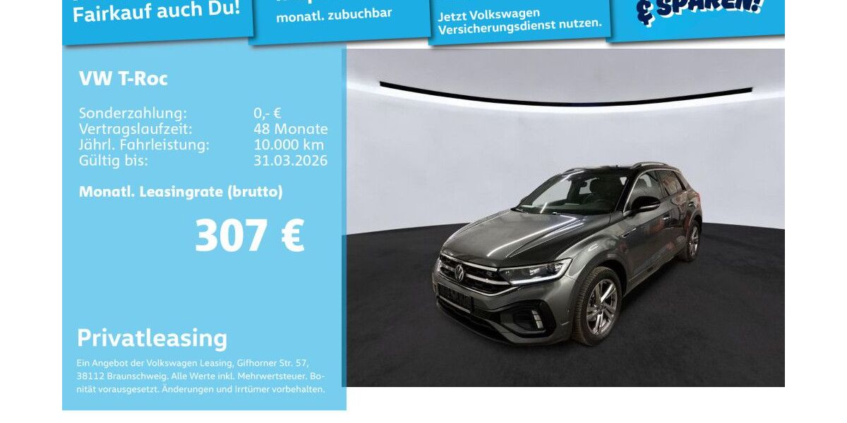 VW T-Roc 50.572 km 22.491 &euro; Mannheim 68309