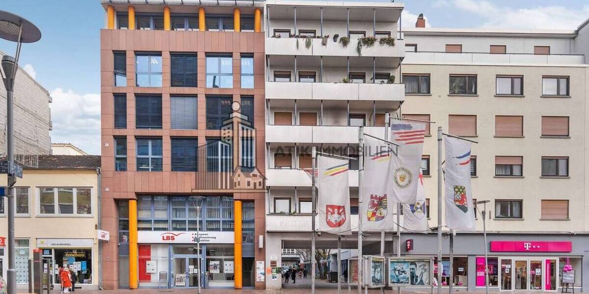 ATIK: Moderne Büroflächen in der Fußgängerzone - provisionsfrei - Gewerbeobjekt Ludwigshafen am Rhein Mitte | Angebot:26267232