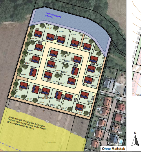 Grundstück zu verkaufen in Wachenheim 214.000 € 576 m²