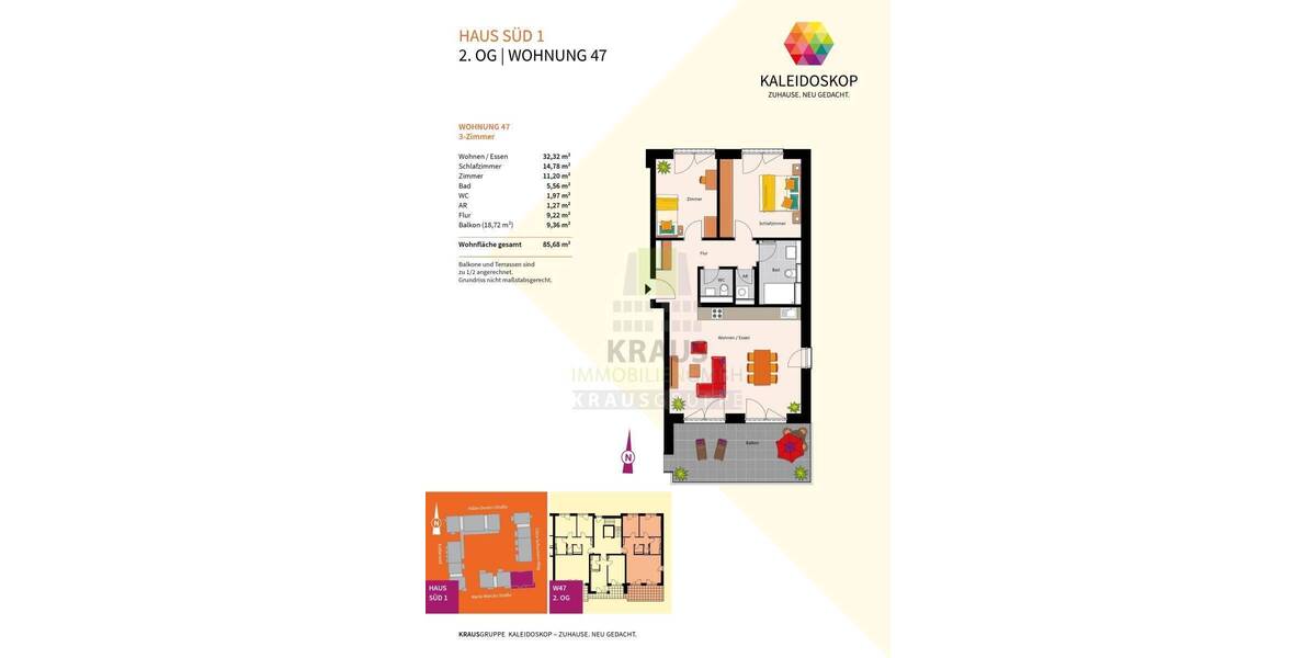 3-Zimmer-Neubauwohnung 3 zimmer