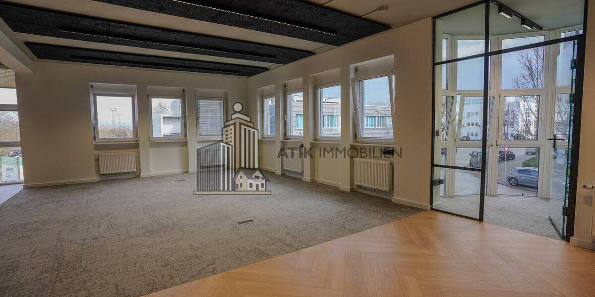 ATIK: Provisionsfrei - Erstbezug nach Sanierung - Repräsentative Bürofläche mit EBK - Gewerbeobjekt Mannheim / Rheinau Rheinau | Angebot:26267285