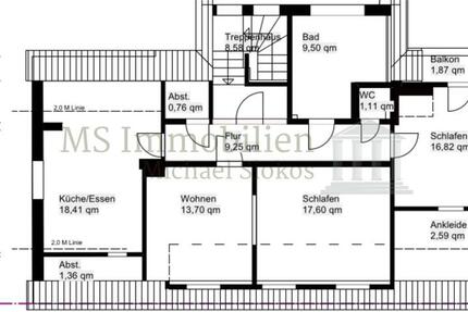 Wohnung Bensheim - 3 Zimmer, 92 m&sup2;, 1.100&euro; | Angebot:24978435