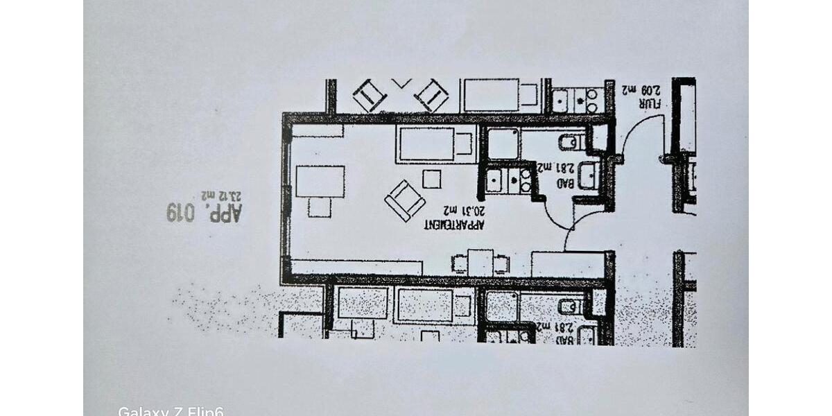 Etagenwohnung Eppelheim - 1 Zimmer, 24 m&sup2;, 97.500&euro; | Angebot:24656403