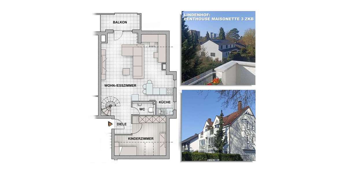 Wohnung zum Kaufen in Mannheim 370.000 € 72 m² 3 zimmer