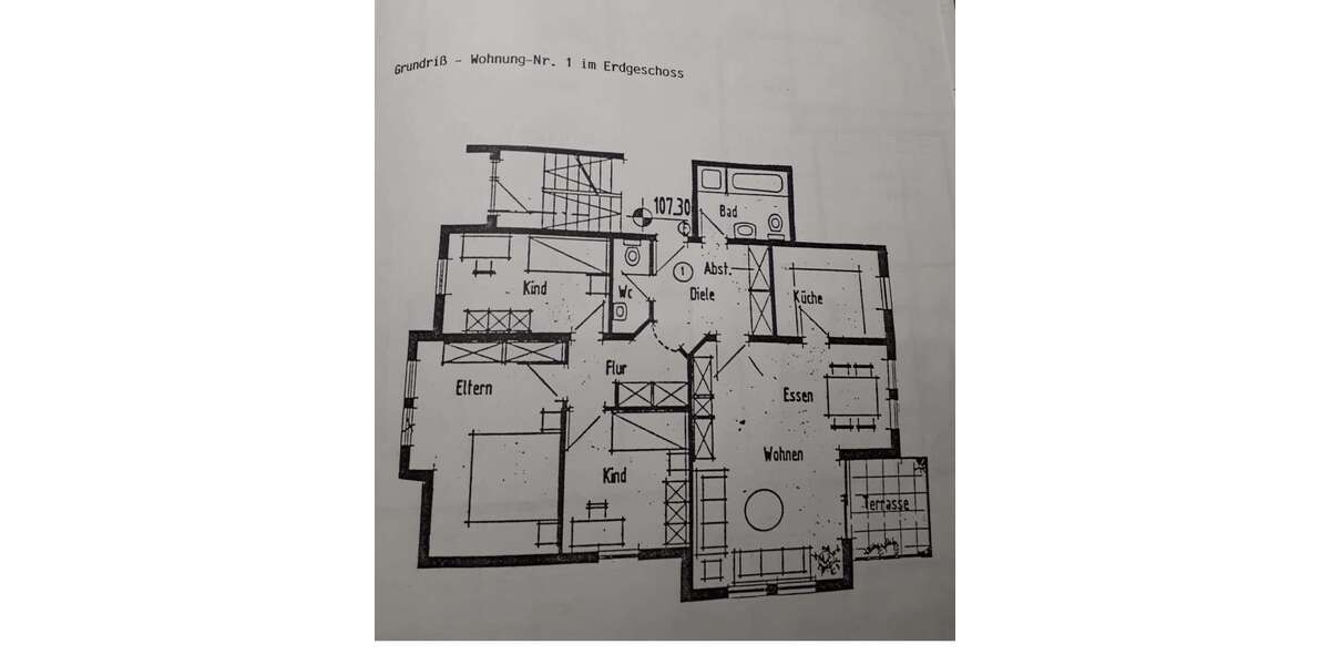 Etagenwohnung Neckarsteinach - 4 Zimmer, 94 m&sup2;, 295.000&euro; | Angebot:24735482