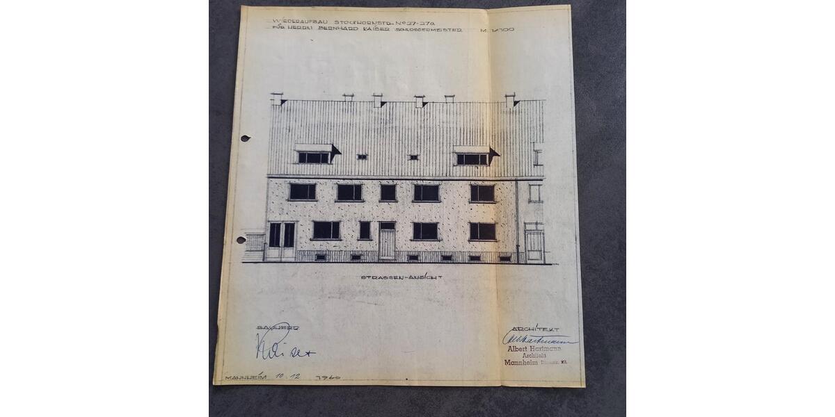 Mehrfamilienhaus, Wohnhaus Mannheim Herzogenried - 20 Zimmer, 468 m&sup2;, 1.200.000&euro; | Angebot:25104231