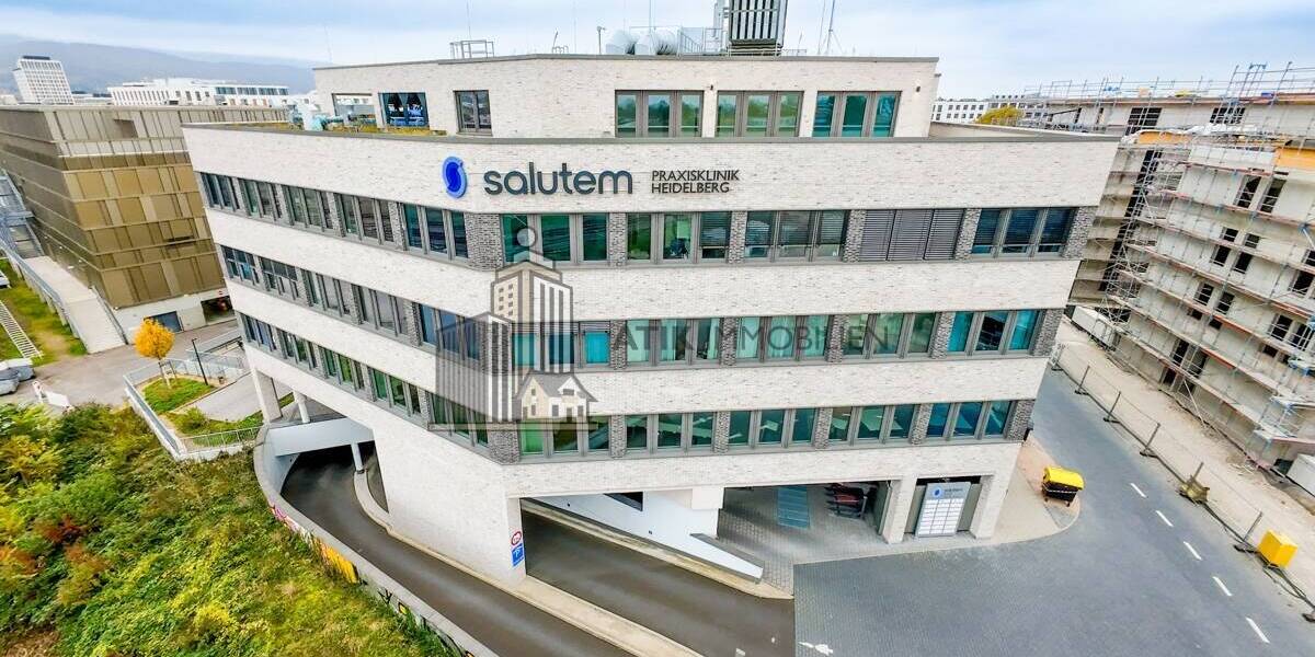 ATIK: Penthouse Provisionsfrei - exklusiv und modern im Ärzte- und Gesundheitszentrum Salutem Bahnst - Gewerbeobjekt Heidelberg Weststadt | Angebot:26311862