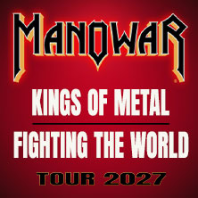 Manowar - Kings Of Metal Fighting The World Tour 2027 13.02.2027 SAP Arena
