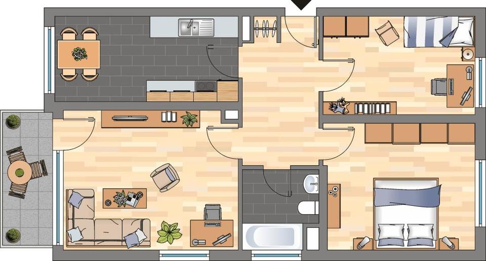 Demnächst frei! 3-Zimmer-Wohnung in Bad Dürkheim 3 zimmer