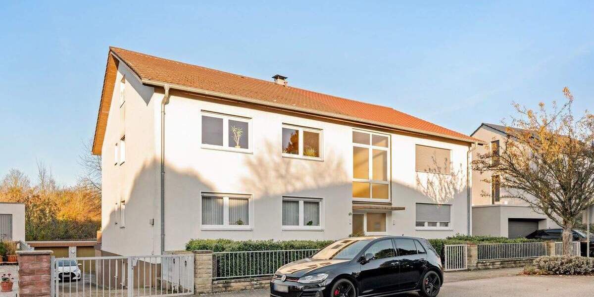 Repräsentatives, freistehendes Mehrfamilienhaus in erstklassiger Wohnlage von Schwetzingen-Oststadt 1 zimmer